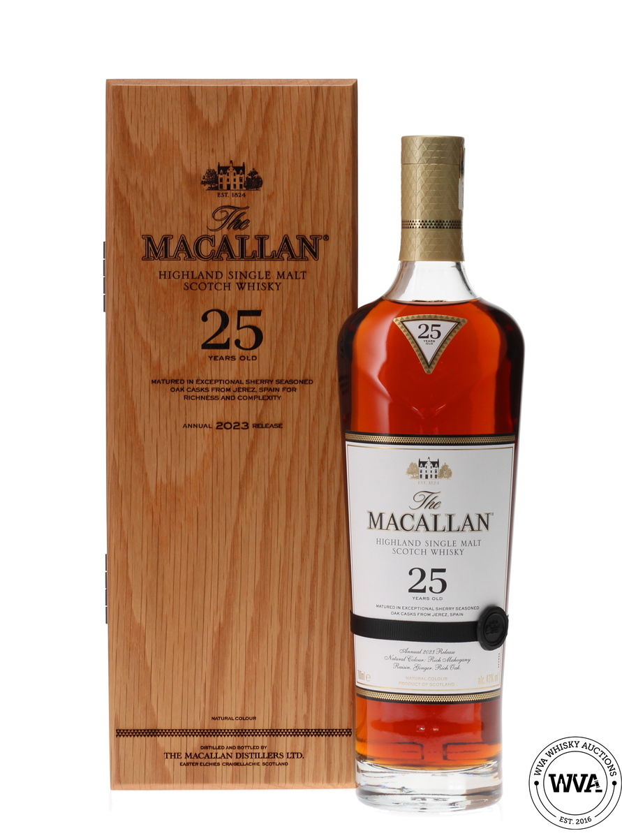 MACALLAN 25 YEAR OLD SHERRY OAK (2023) 