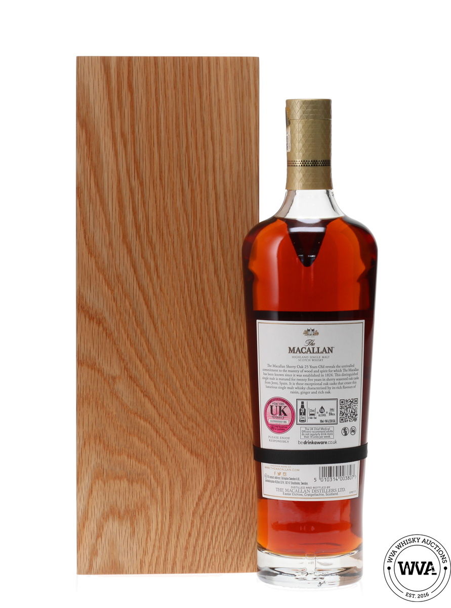 MACALLAN 25 YEAR OLD SHERRY OAK (2023) 