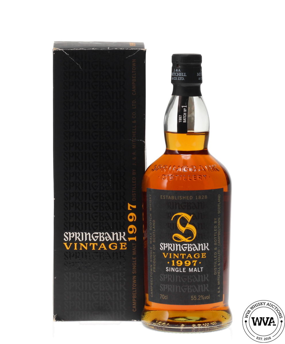 SPRINGBANK VINTAGE 1997 SINGLE MALT