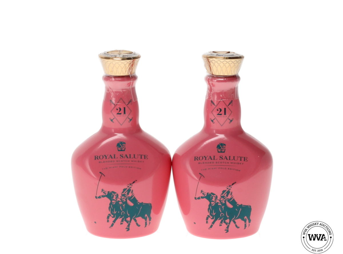 CHIVAS ROYAL SALUTE 21 YEAR OLD - THE MIAMI POLO EDITION MINIATURE