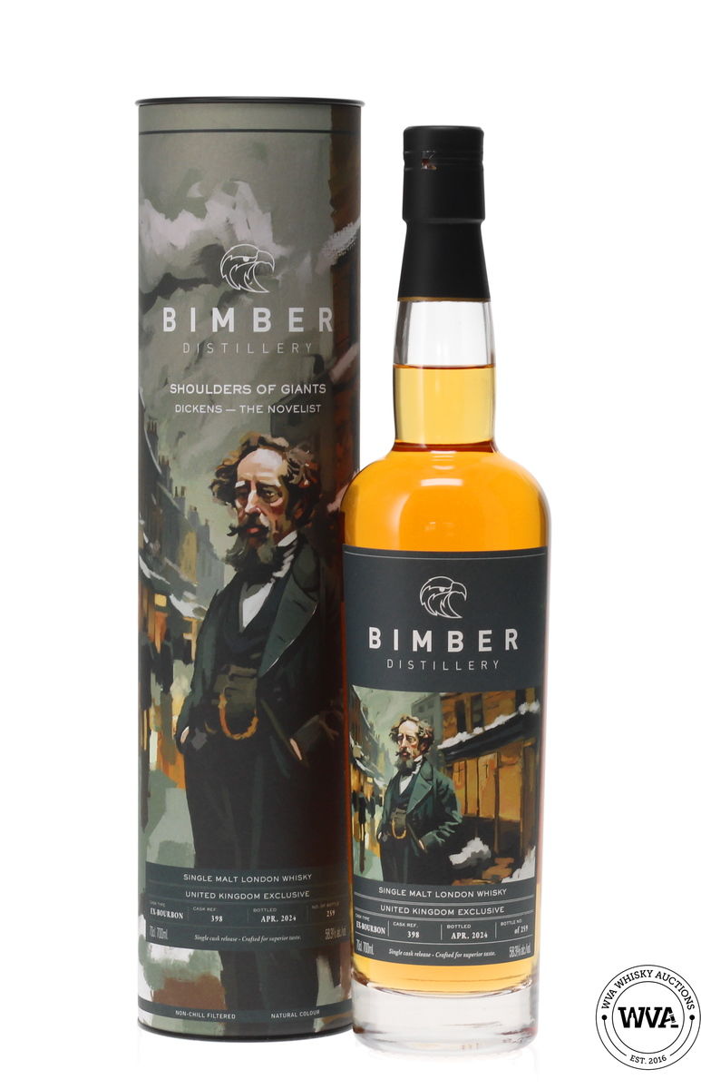 BIMBER SINGLE CASK #398 SHOULDERS OF GIANTS - DICKENS - THE NOVELIST
