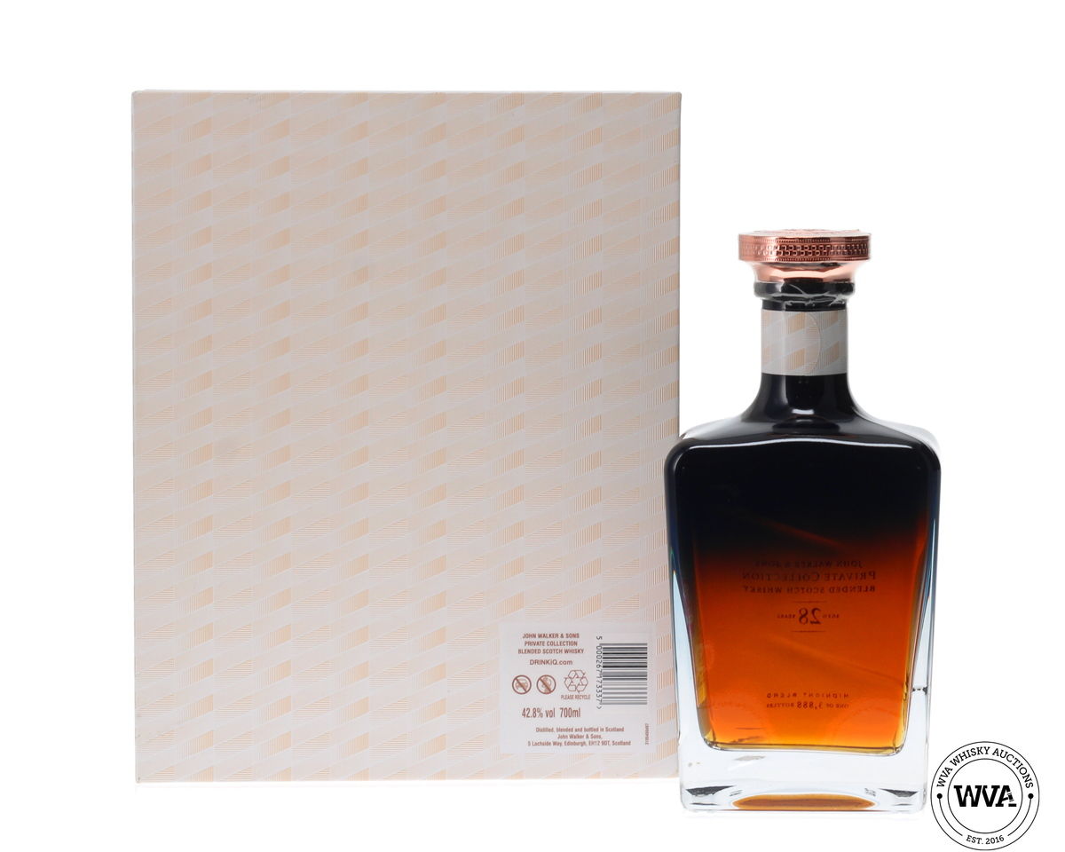 JOHN WALKER PRIVATE COLLECTION 28 YEAR OLD 2018 MIDNIGHT BLEND LIMITED RELEASE