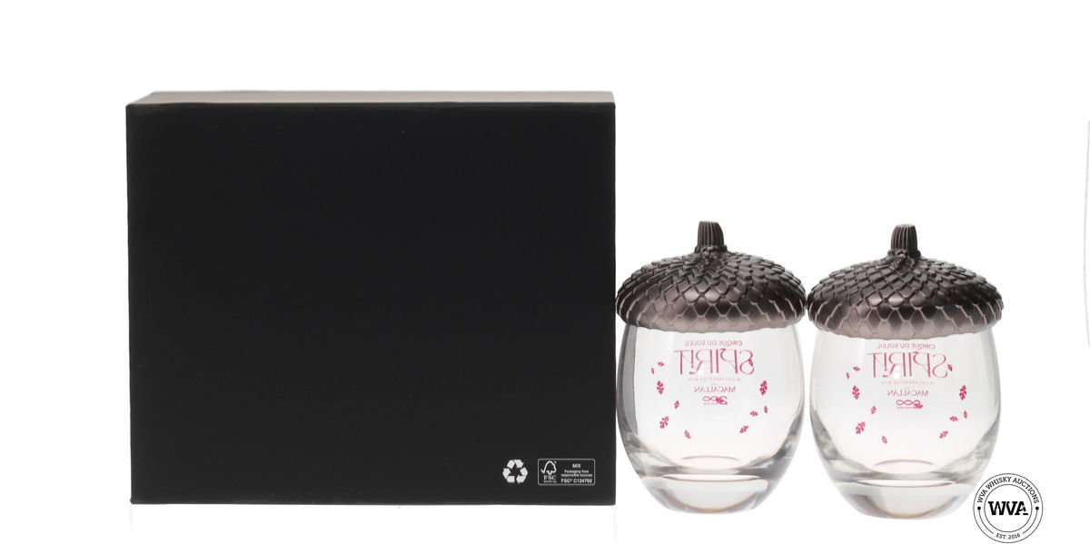 MACALLAN 200th ANNIVERSARY - CIRQUE DU SOLEIL - SPIRIT GLASSES