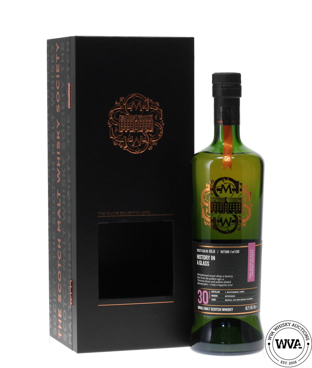 IMPERIAL 30 YEAR OLD 1989 SMWS 65.6 - HISTORY IN A GLASS