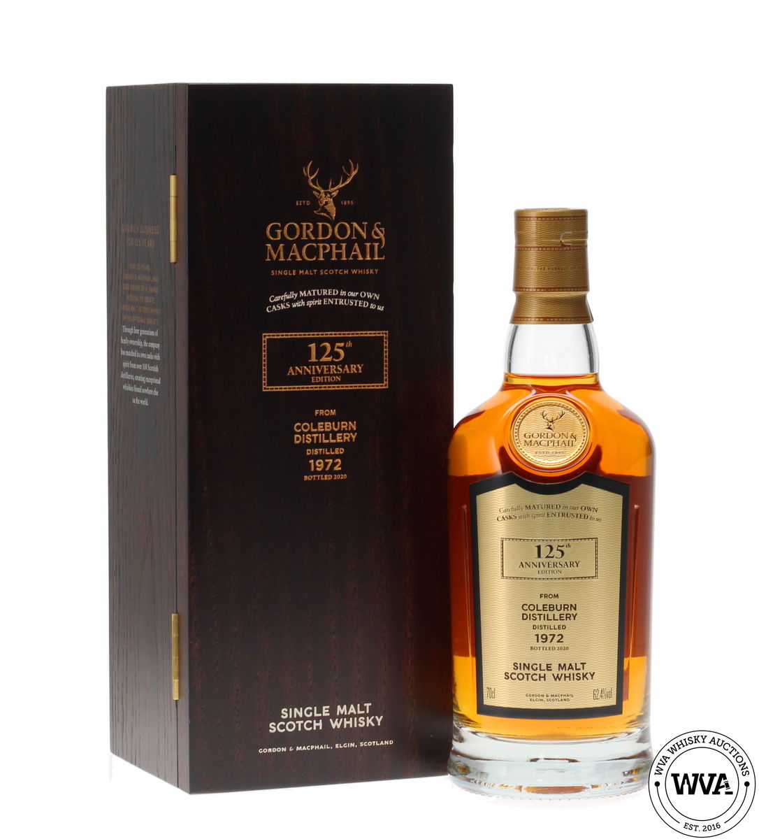 COLEBURN 1972 THE LAST CASK - 125th ANNIVERSARY EDITION - GORDON & MACPHAIL