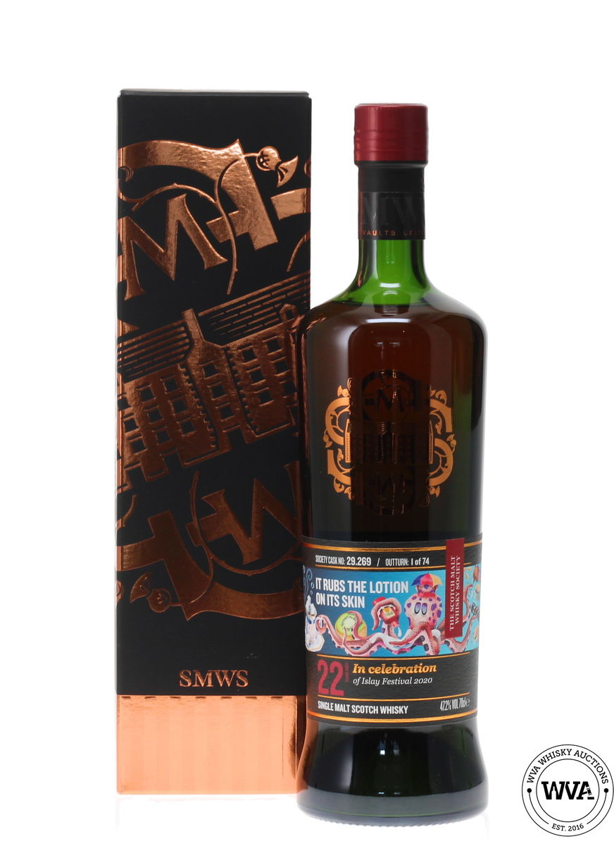 LAPHROAIG 22 YEAR OLD SMWS 29.269 - FEIS ILE 2020 - IT RUBS THE LOTION ON ITS SKIN