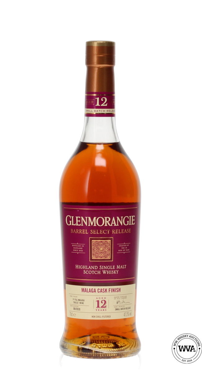 GLENMORANGIE 12 YEAR OLD - BARREL SELECT MALAGA CASK FINISH