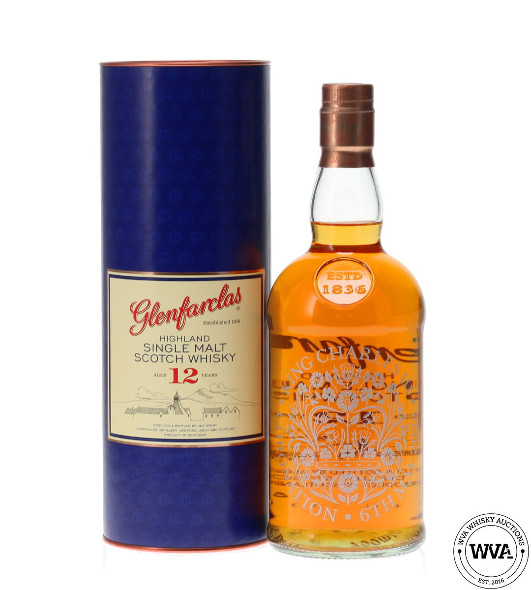 GLENFARCLAS 12 YEAR OLD - CORONATION OF KING CHARLES III