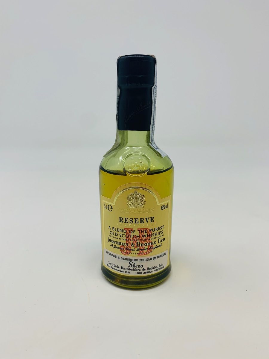 JUSTERINI & BROOKS BLENDED SCOTCH WHISKY MINIATURE JUSTERINI & BROOKS BLENDED SCOTCH WHISKY MINIATURE