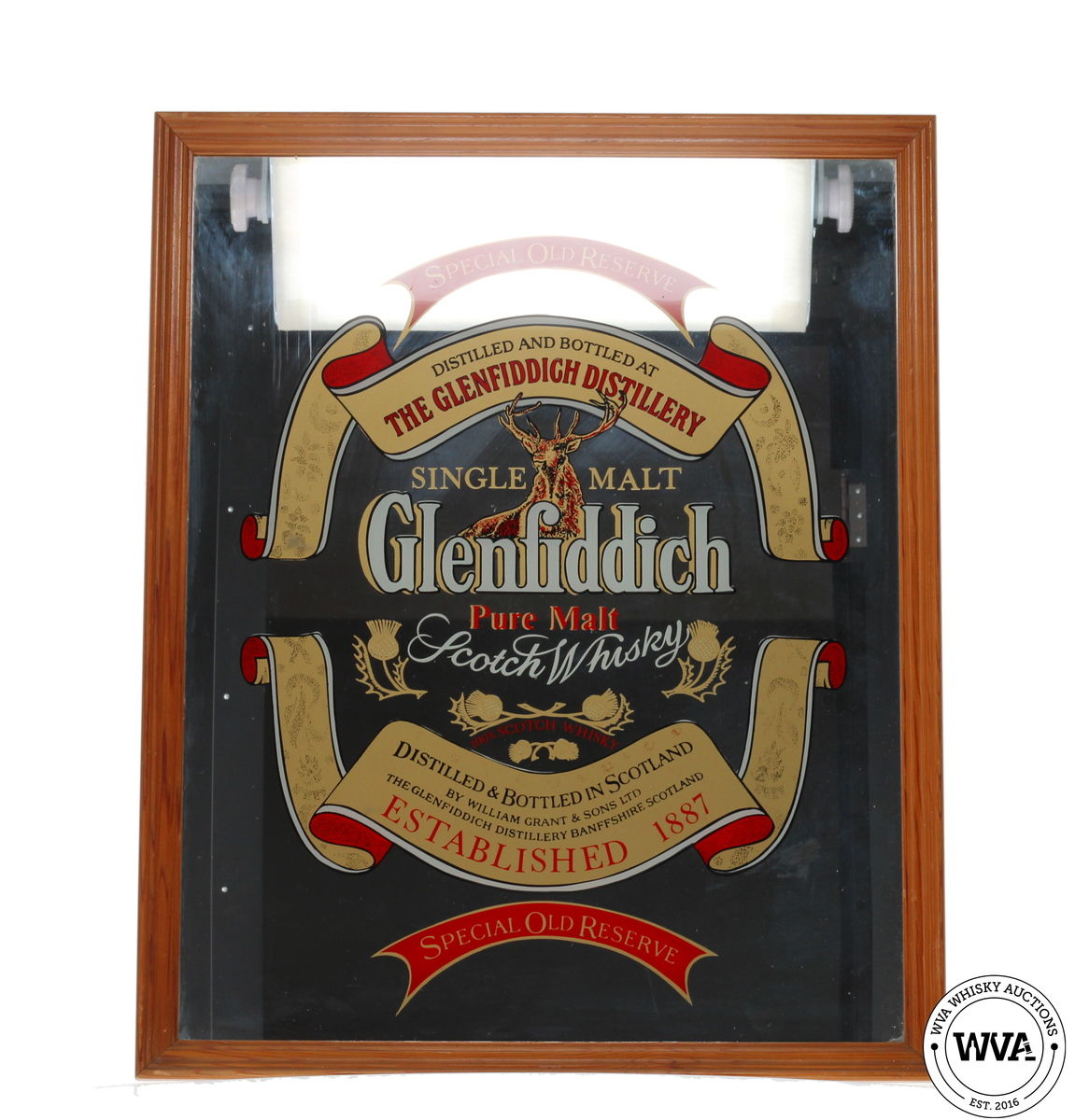 GLENFIDDICH WALL MIRROR GLENFIDDICH WALL MIRROR