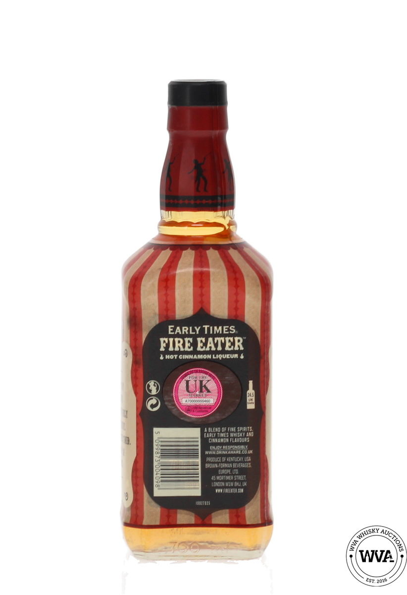 EARLY TIMES FIRE EATER HOT CINNAMON LIQUEUR 35CL