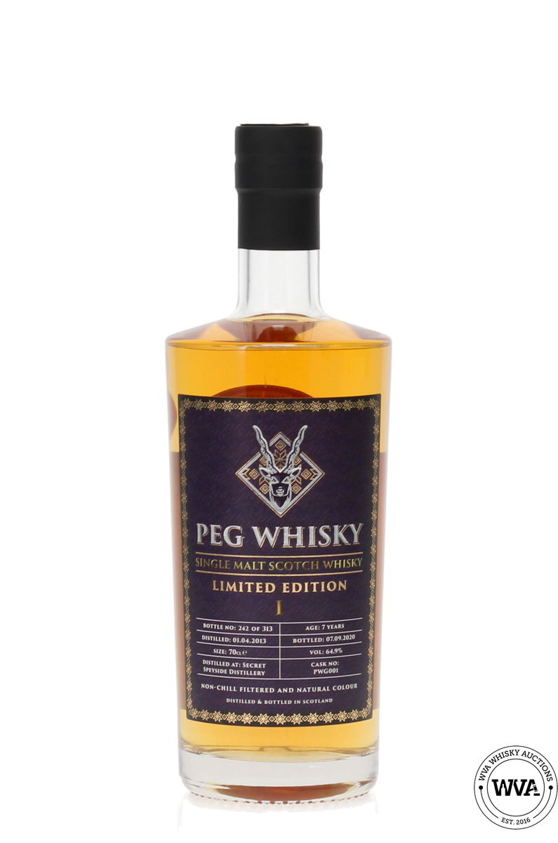 PEG WHISKY 7 YEAR OLD - LIMITED EDITION 1