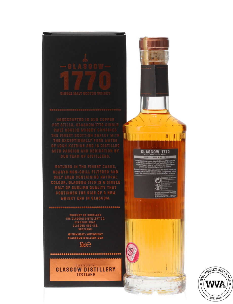 GLASGOW 1770 -  TOKAJI CASK LIMITED EDITION RELEASE