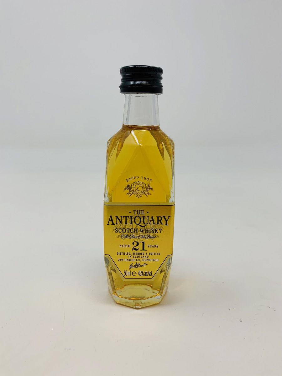 THE ANTIQUARY 21 YEAR OLD MINIATURE
