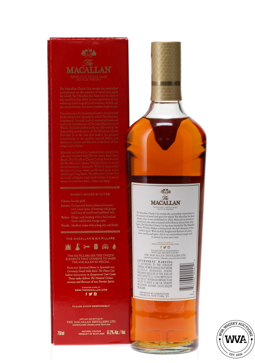 MACALLAN CLASSIC CUT (2018) IMPORT