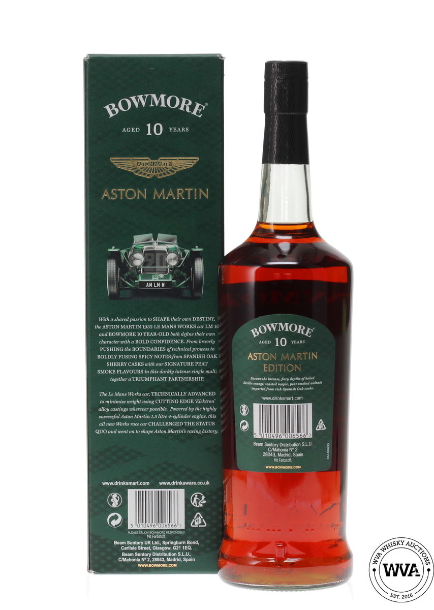 BOWMORE 10 YEAR OLD  - ASTON MARTIN EDITION No.1 