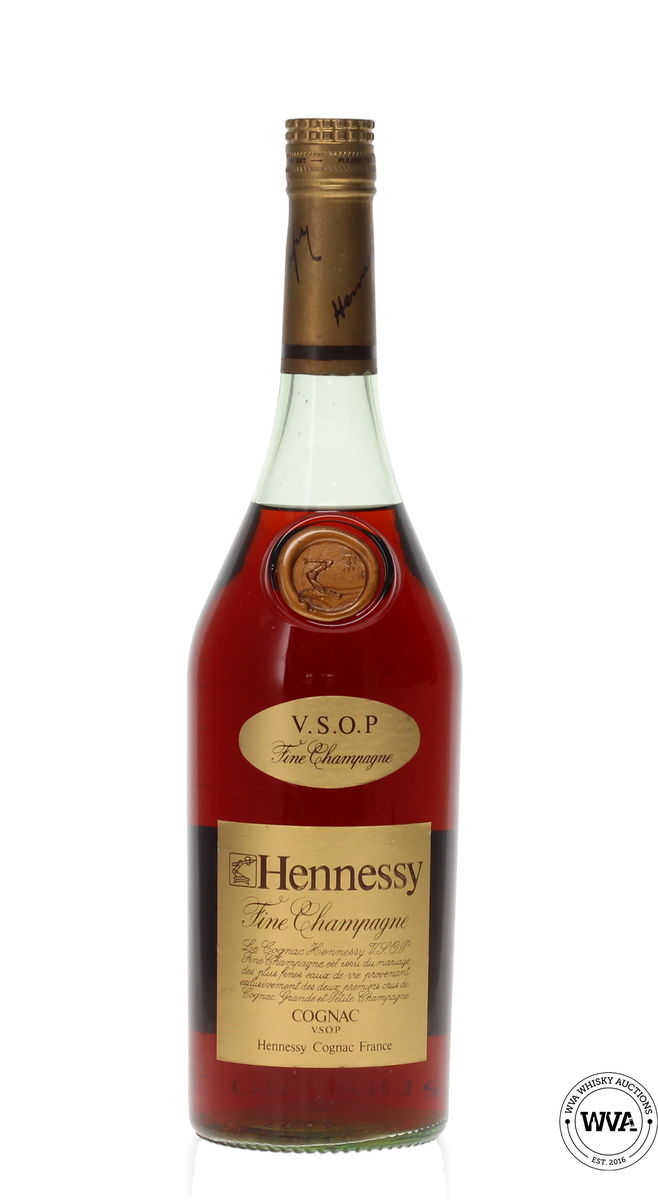 HENNESSY V.S.O.P FINE CHAMPAGNE COGNAC 1970'S