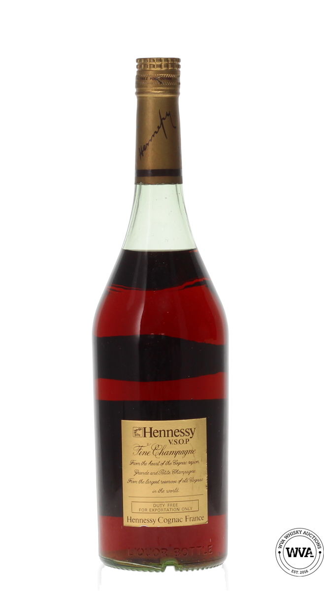 HENNESSY V.S.O.P FINE CHAMPAGNE COGNAC 1970'S