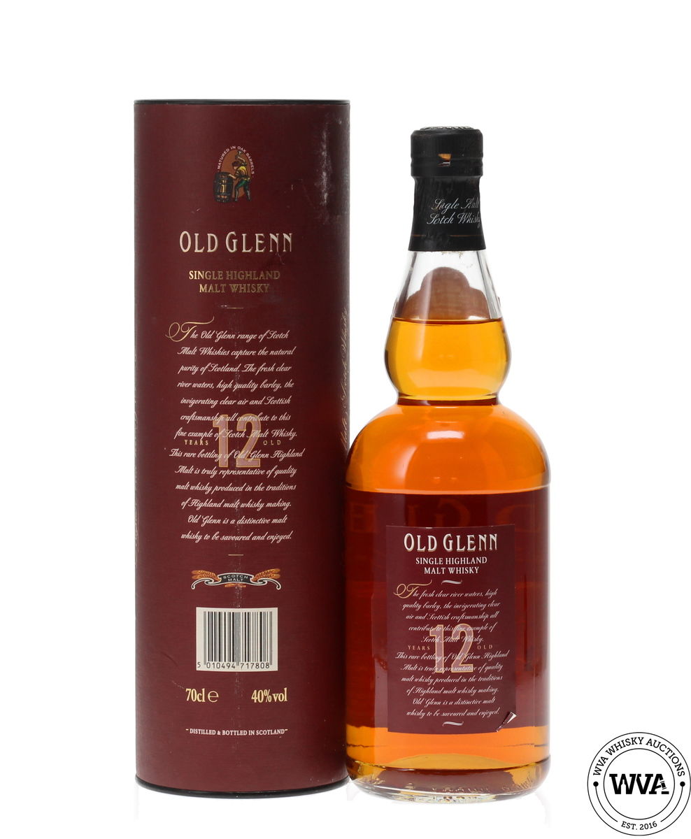 OLD GLENN 12 YEAR OLD HIGHLAND SINGLE MALT 