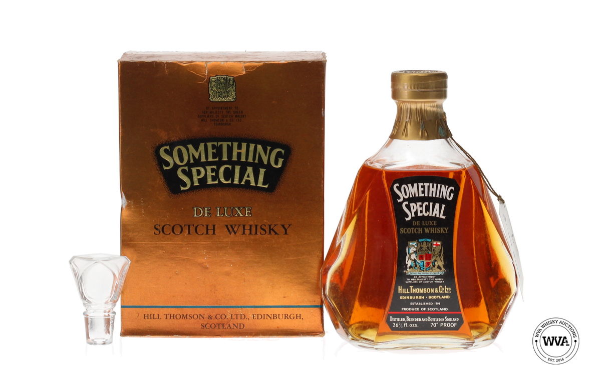 SOMETHING SPECIAL DE LUX SCOTCH WHISKY 1970'S