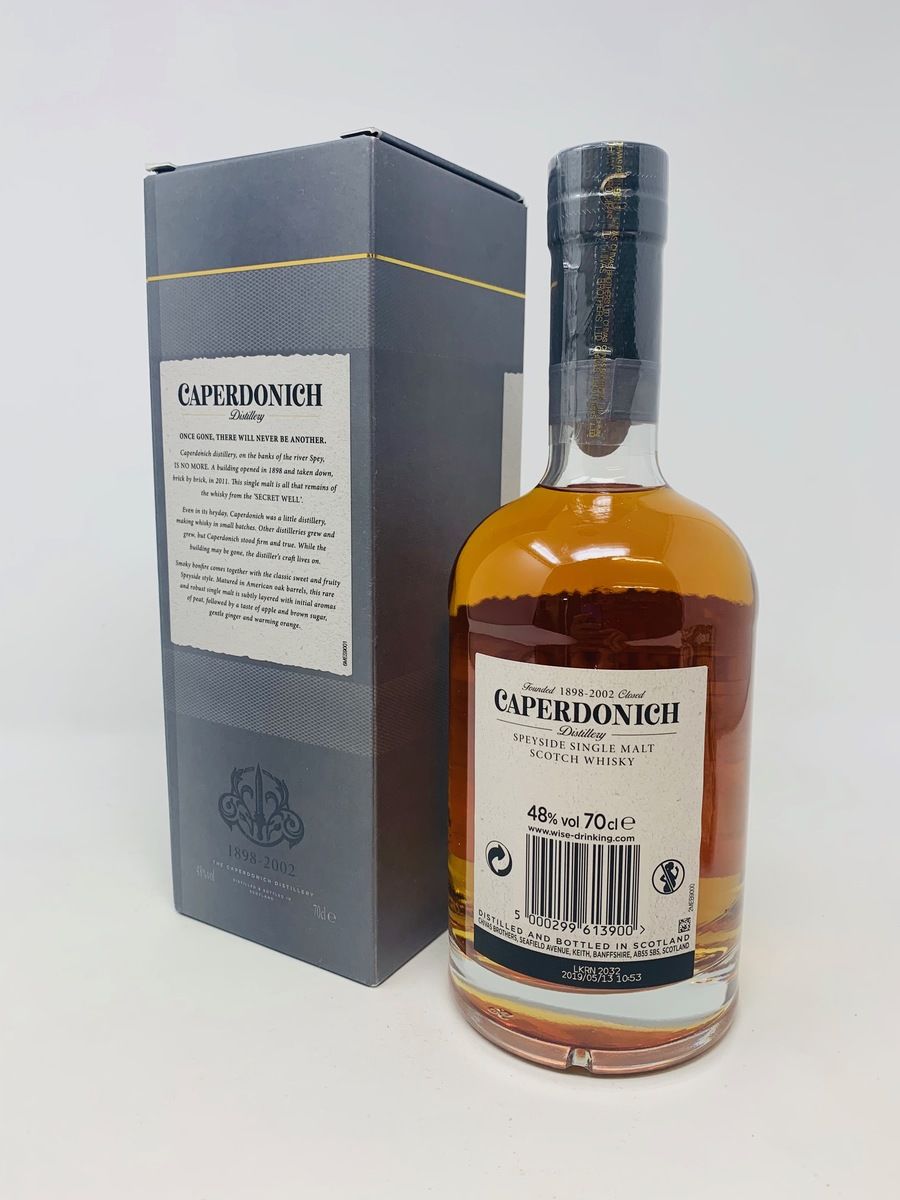 CAPERDONICH PEATED 18 YEAR OLD