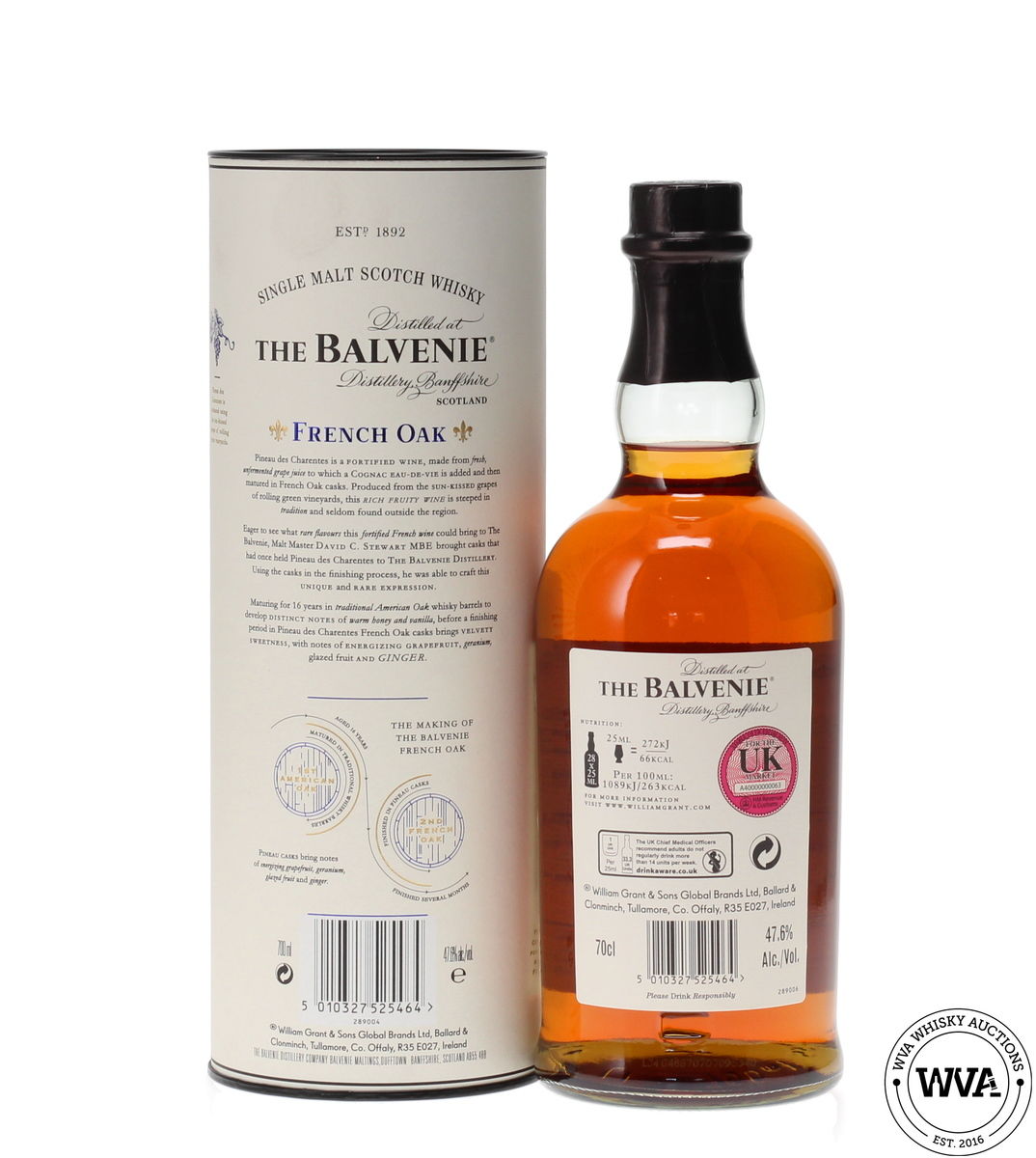 BALVENIE 16 YEAR OLD - FRENCH OAK