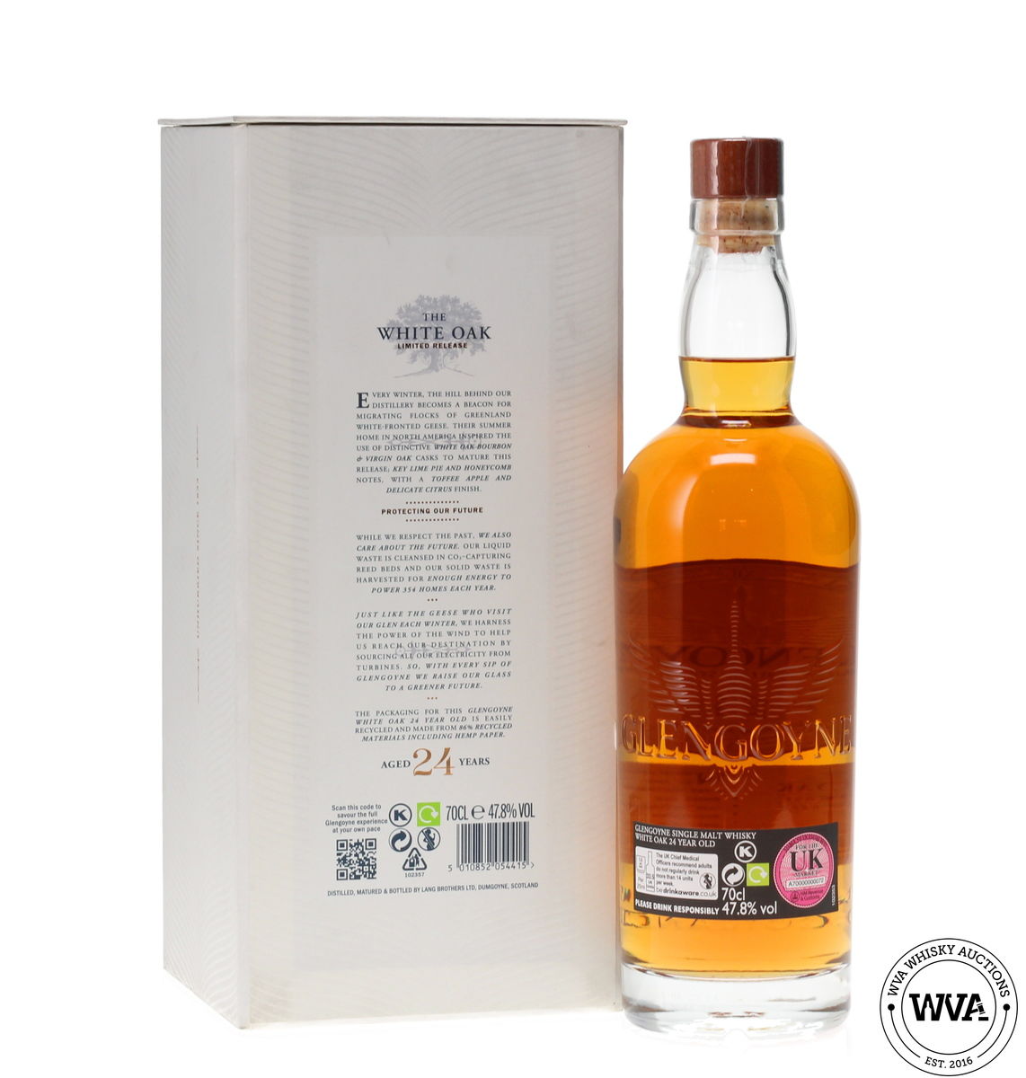 GLENGOYNE 24 YEAR OLD - WHITE OAK LIMITED RELEASE