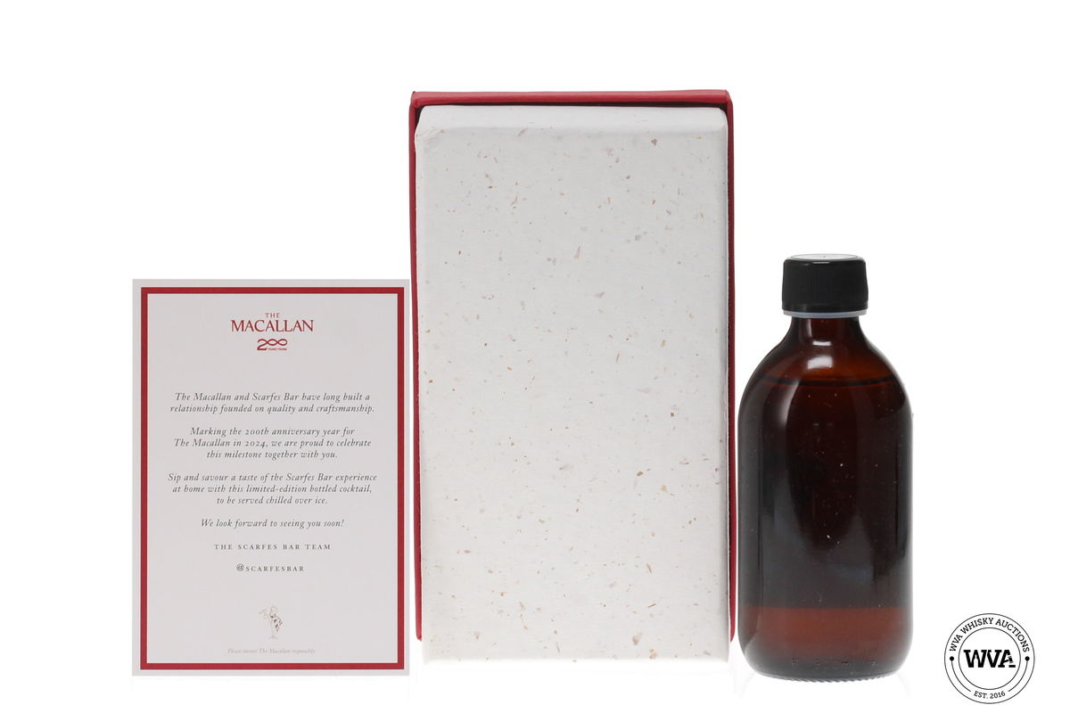 MACALLAN ELIXER 1824 BOTTLED COCKTAIL 30cl - SCARFES BAR
