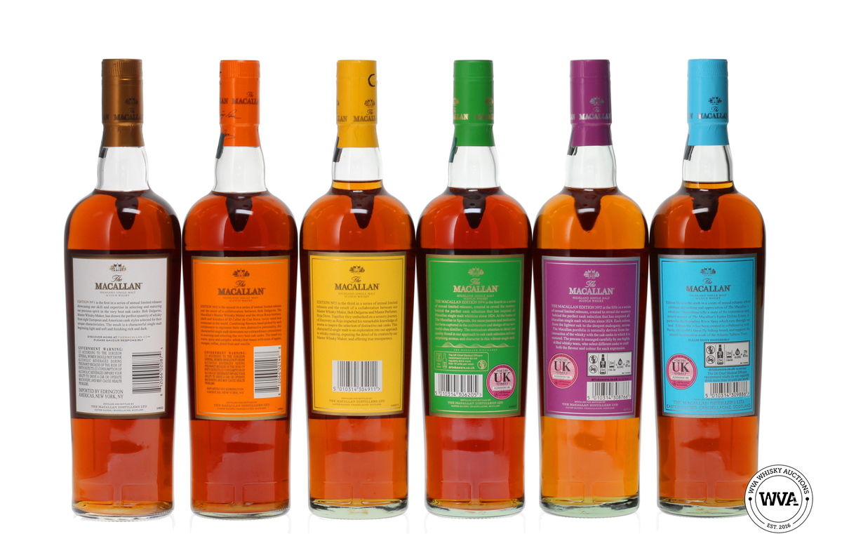 MACALLAN EDITIONS SET (1-6) 