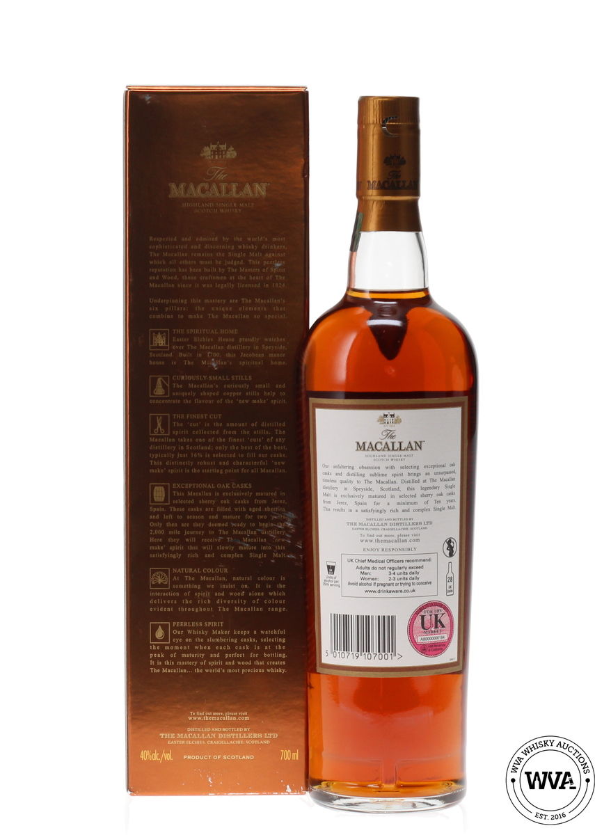 MACALLAN 10 YEAR OLD SHERRY OAK
