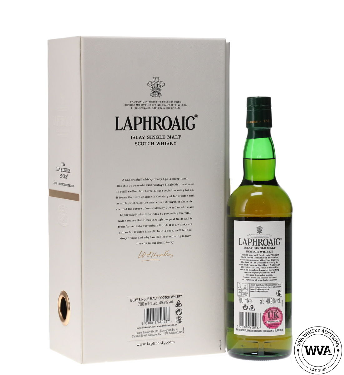 LAPHROAIG 33 YEAR OLD - THE IAN HUNTER STORY - BOOK 3 SOURCE PROTECTOR