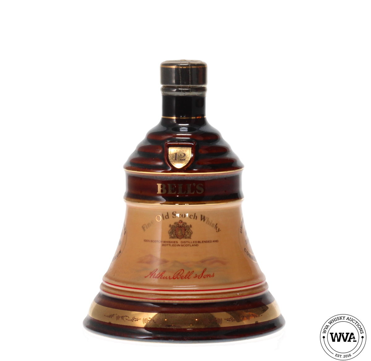 BELLS WADE 12 YEAR OLD DECANTER 1980'S