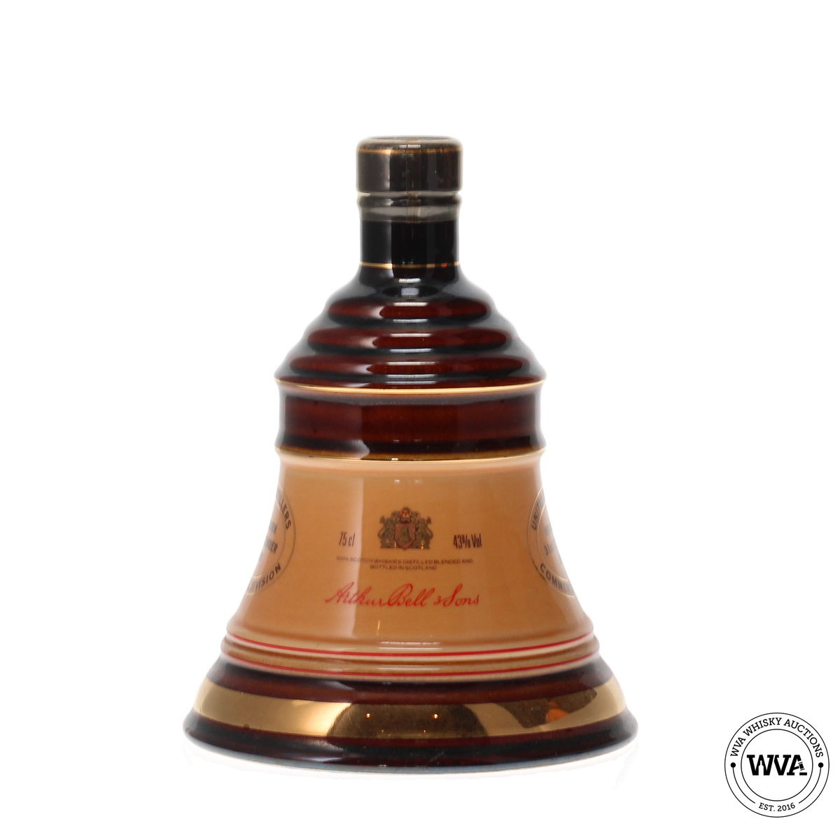 BELLS WADE 12 YEAR OLD DECANTER 1980'S