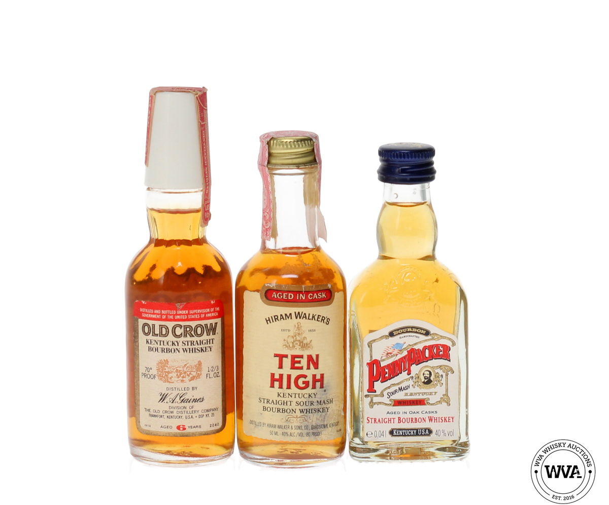 BOURBON WHISKEY MINIATURES