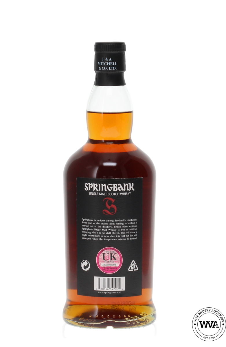 SPRINGBANK 12 YEAR OLD CASK STRENGTH (2024)