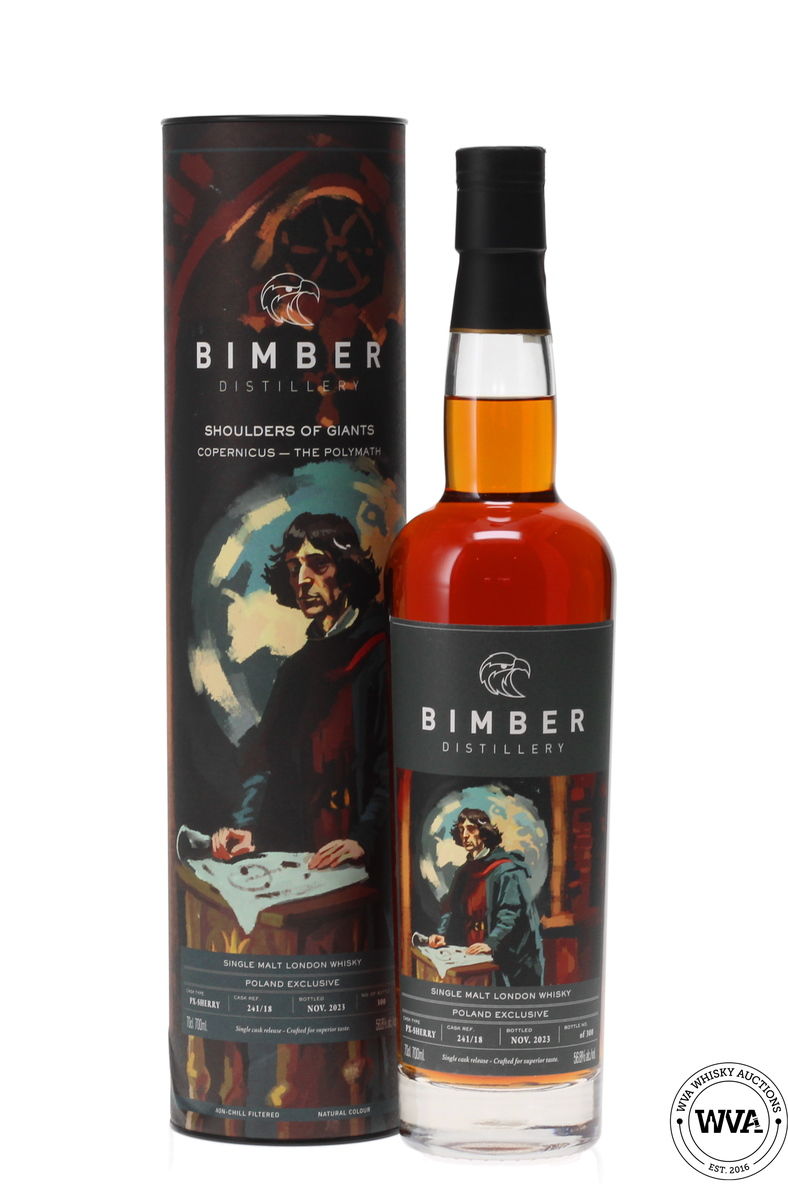 BIMBER SINGLE CASK #241/18 SHOULDERS OF GIANTS - COPERNICUS THE POLYMATH - POLAND EXCLUSIVE