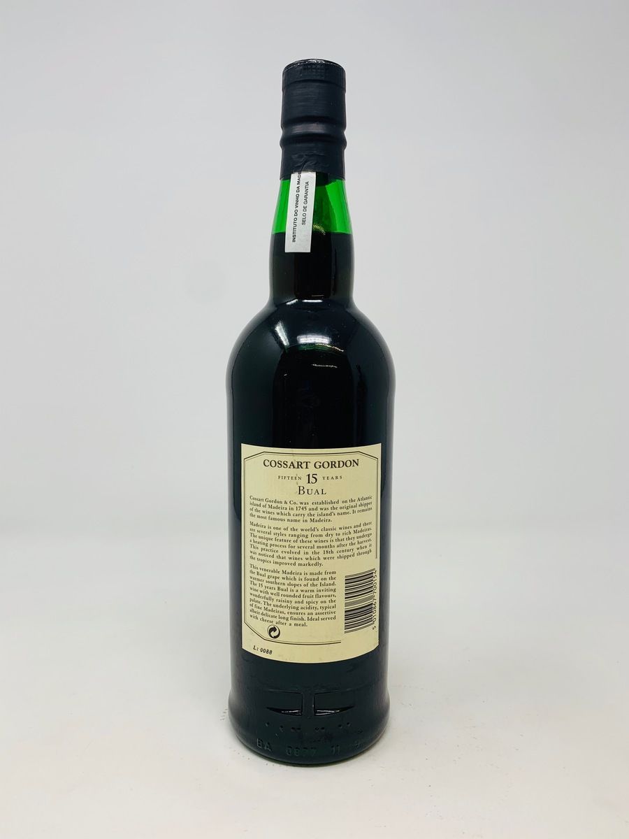 COSSART GORDON MADEIRA BUAL 15 YEAR OLD