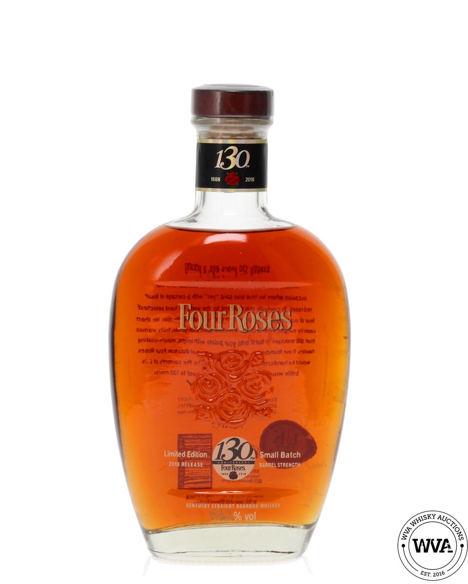FOUR ROSES 130TH ANNIVERSARY 2018 RELEASE SMALL BATCH BOURBON