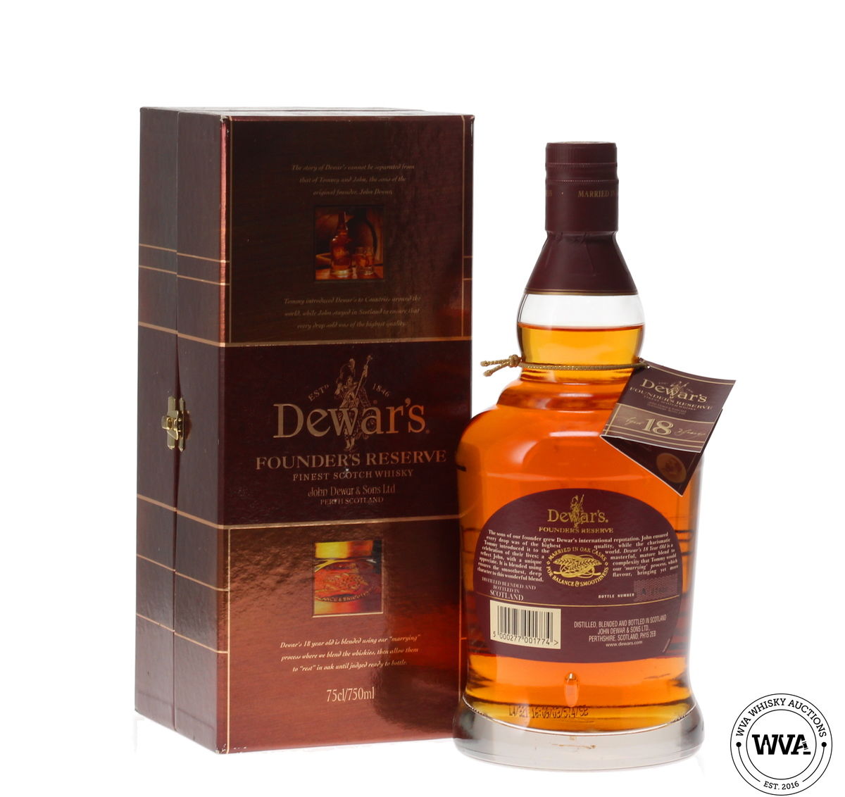 Auction Lot on WVA Whisky Auctions