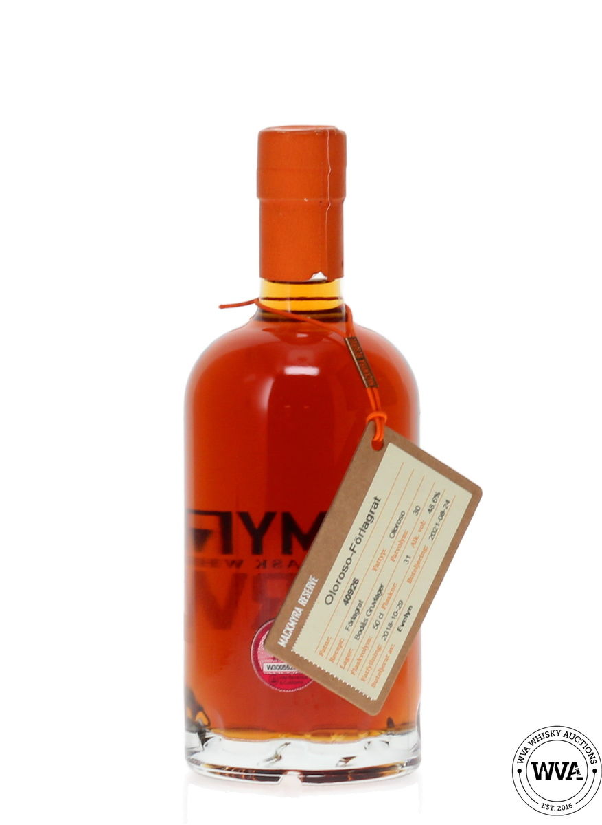 MACKMYRA RESERVE - OLOROSO CASK #40926