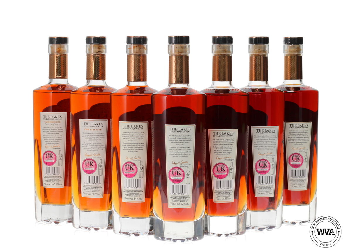 LAKES - THE WHISKY MAKERS RESERVE NO.1-7 (7X70cl)