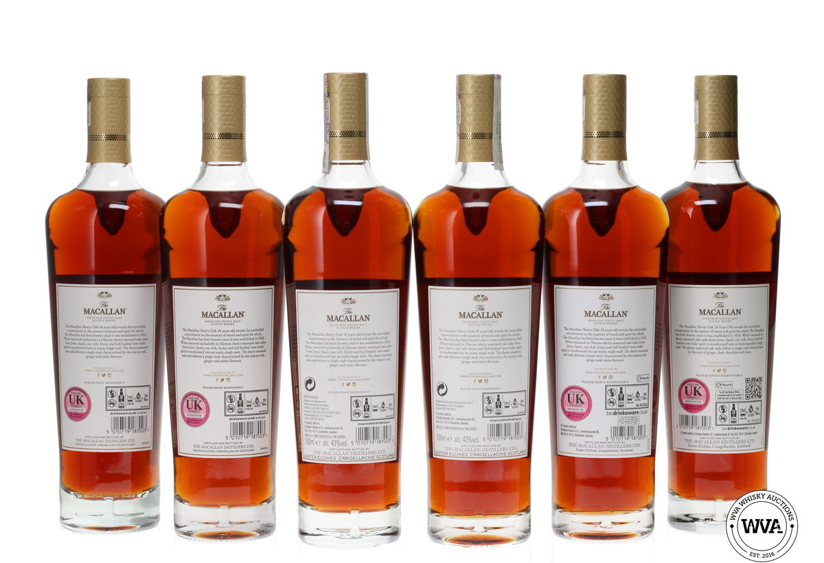 MACALLAN 18 YEAR OLD SHERRY OAK (2018-2023)