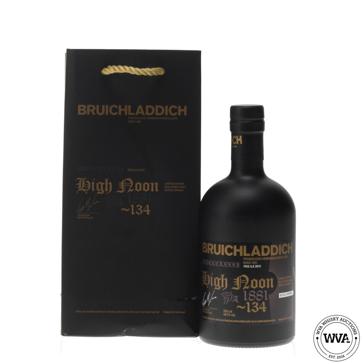 BRUICHLADDICH HIGH NOON FEIS ILE 2015 - SIGNED BY JIM McEWAN