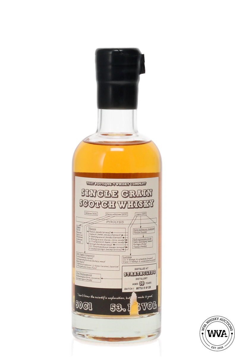 STRATHCLYDE 30 YEAR OLD SINGLE GRAIN BATCH 1 - THAT BOUTIQUE-Y WHISKY COMPANY