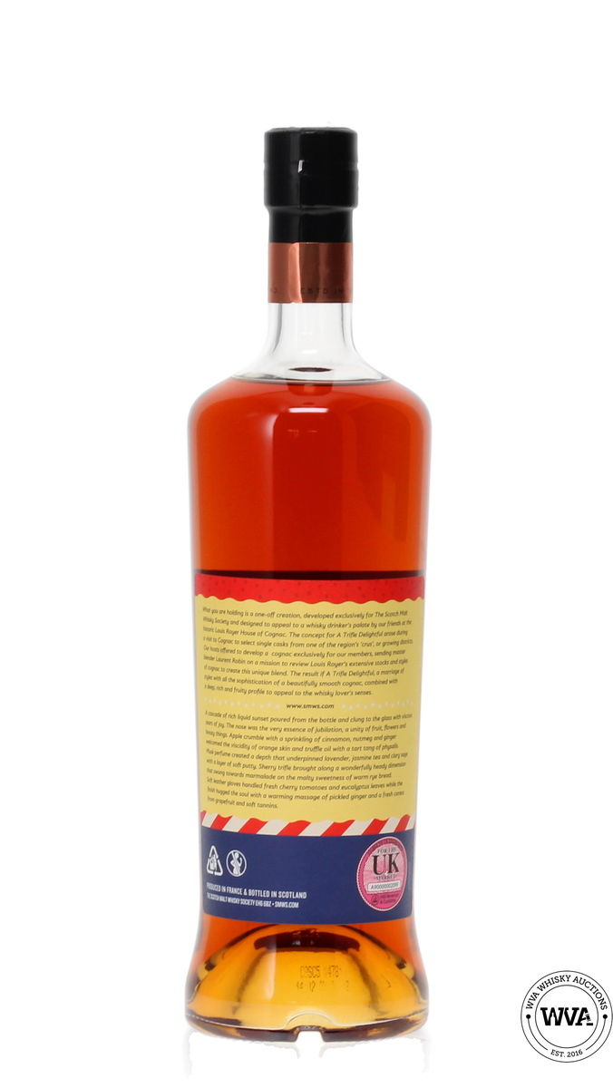 A TRIFLE DELIGHTFUL SMWS XO COGNAC