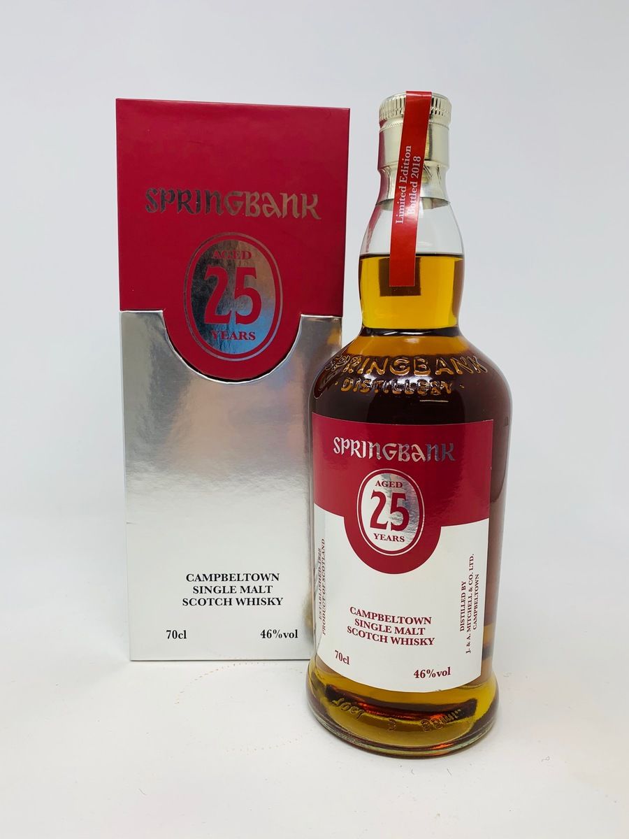 SPRINGBANK 25 YEAR OLD 2018 RELEASE