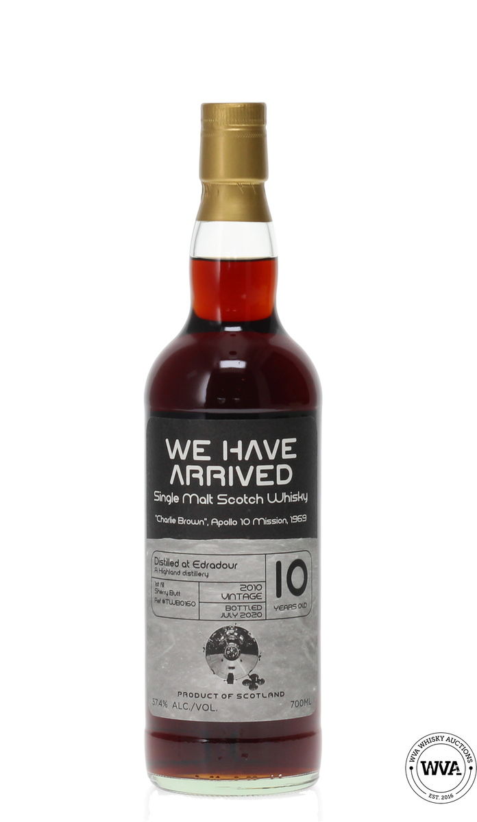 EDRADOUR 10 YEAR OLD 2010 - WE HAVE ARRIVED - TWB EXCLUSIVE