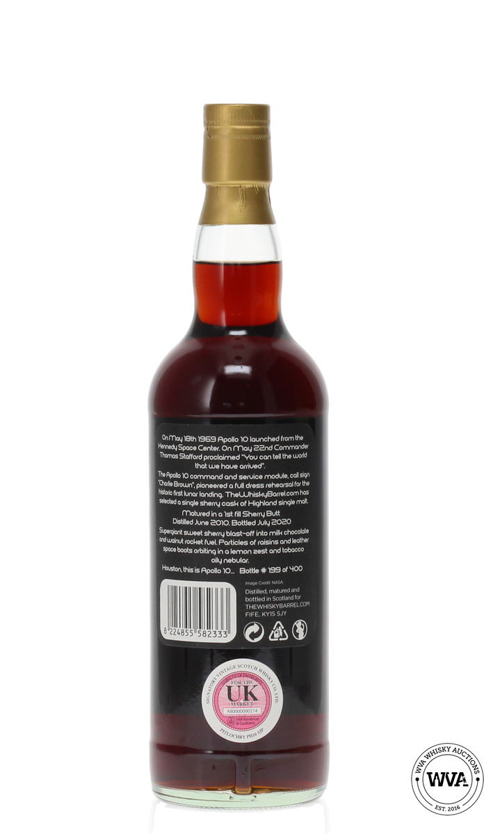 EDRADOUR 10 YEAR OLD 2010 - WE HAVE ARRIVED - TWB EXCLUSIVE