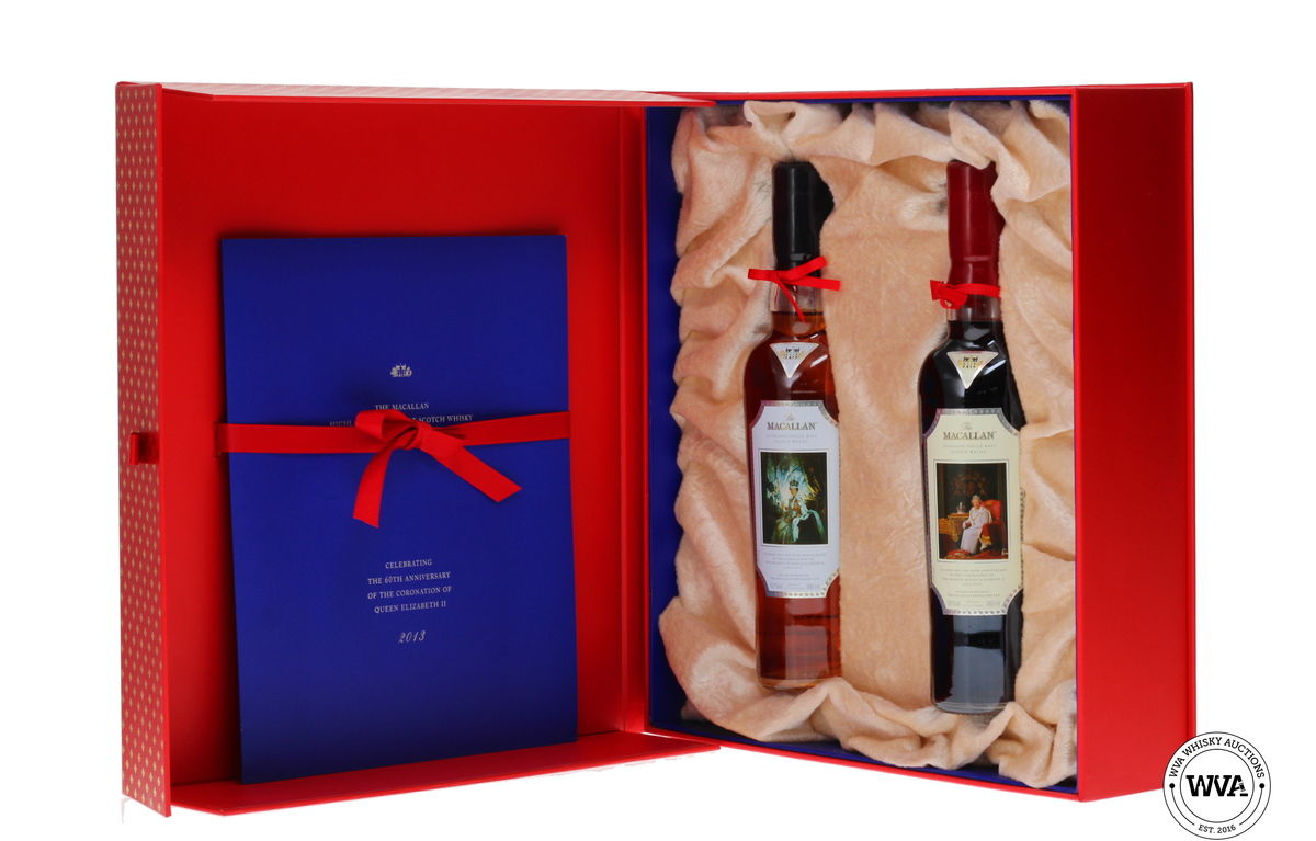 MACALLAN 60TH ANNIVERSARY OF THE CORONATION 2 X 35CL