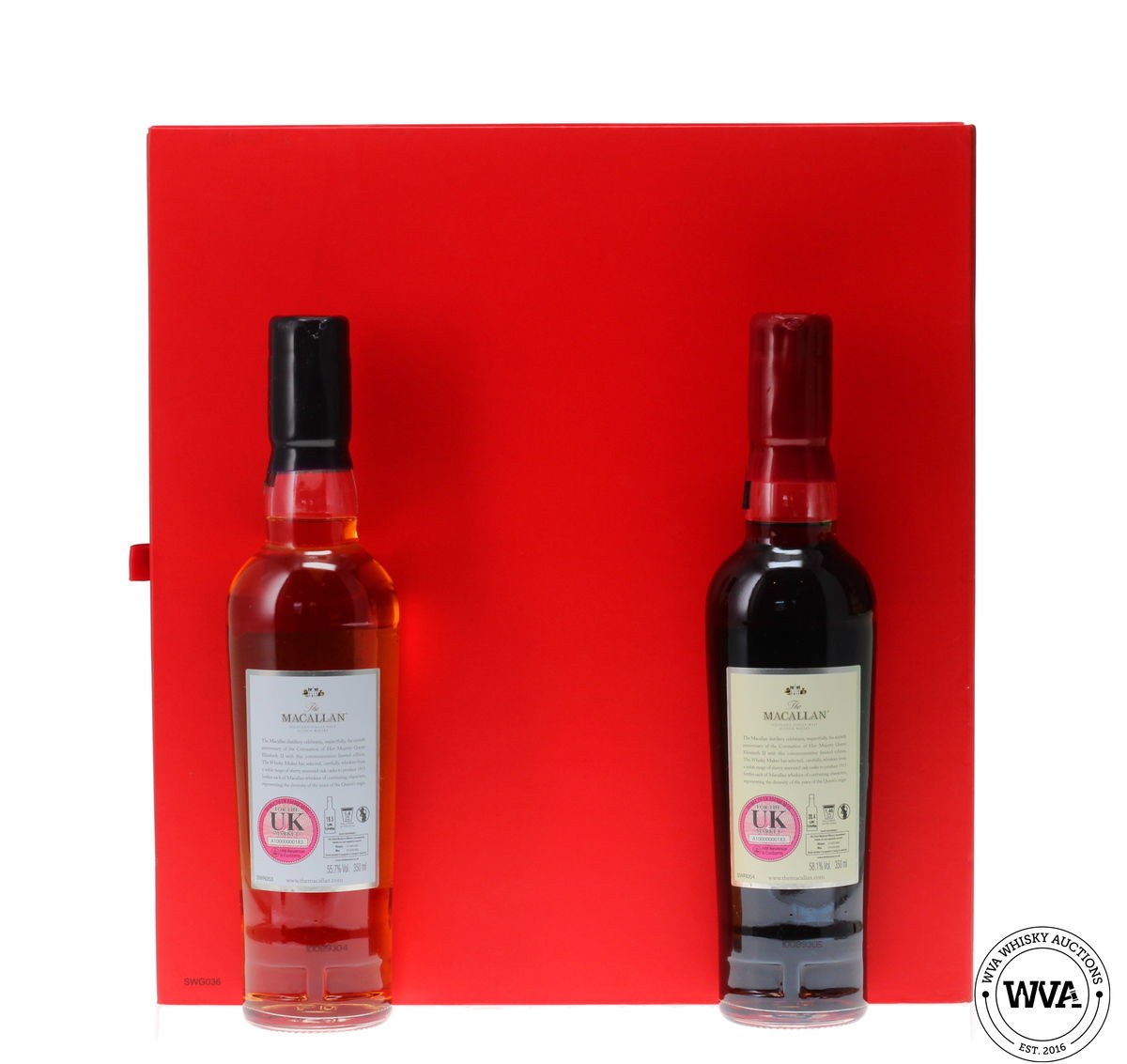 MACALLAN 60TH ANNIVERSARY OF THE CORONATION 2 X 35CL